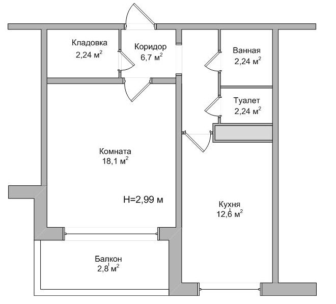 Макаровская планировка квартиры
