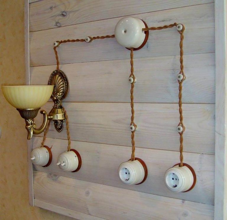 Ретро провода: что это и чем отличаются? | Новостройки